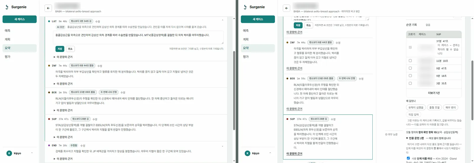 케이스 요약 두 안